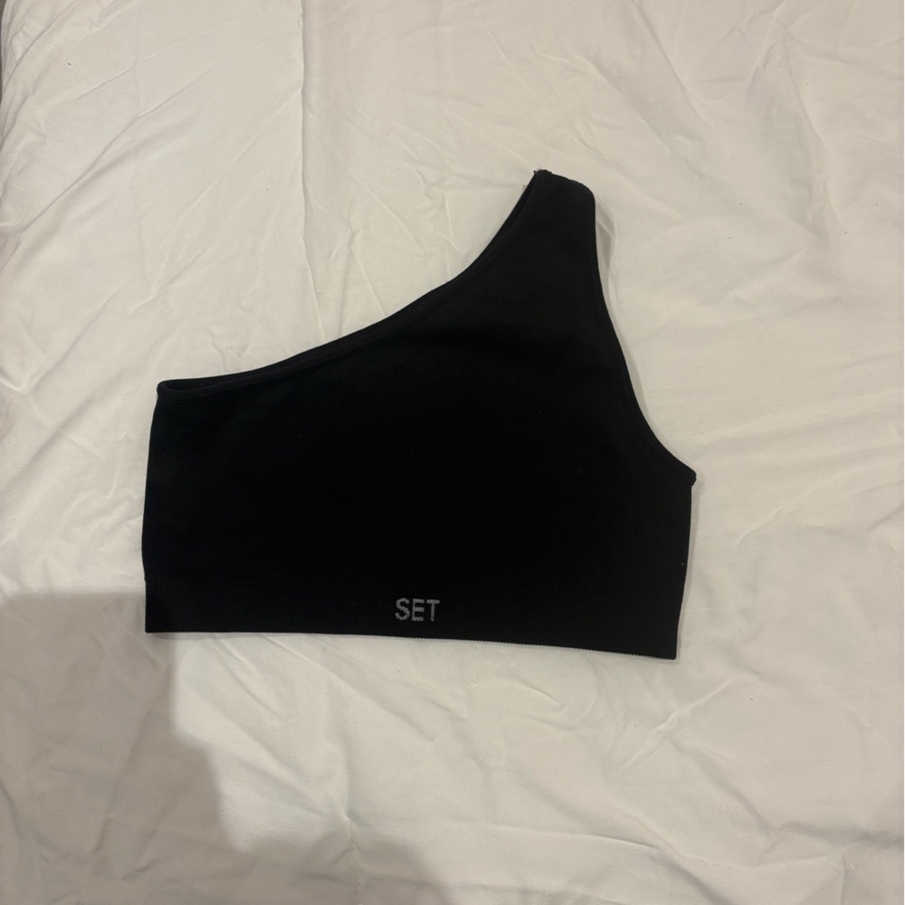 Set active one shoulder sports bra